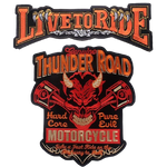 Patch biker - Thunder road - Vignette | Boutique biker