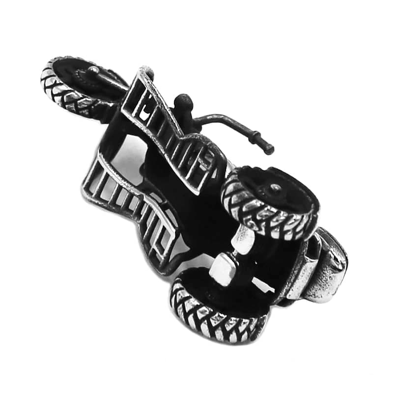 pendentif moto sportive avec motard | Boutique biker
