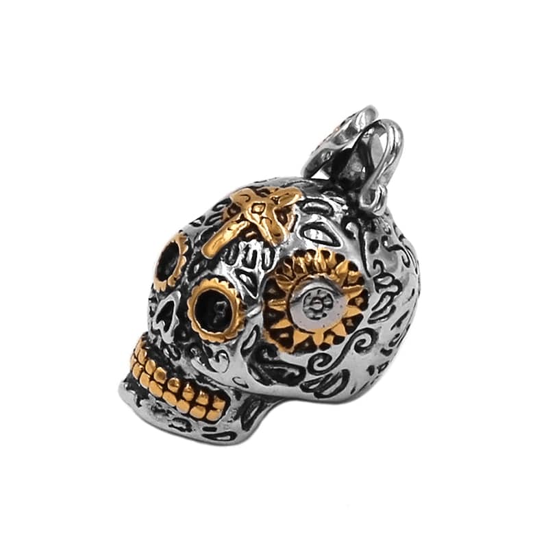 Collana da Uomo in Acciaio Moto Teschio Biker Harley Collana da Uomo in Acciaio Moto Teschio Biker Harley