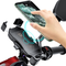 Support téléphone moto avec charge sans fil induction, port USB et fixation étanche