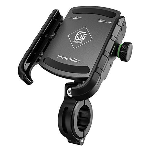 Support téléphone moto sportive avec charge USB rapide et fixation guidon rotative