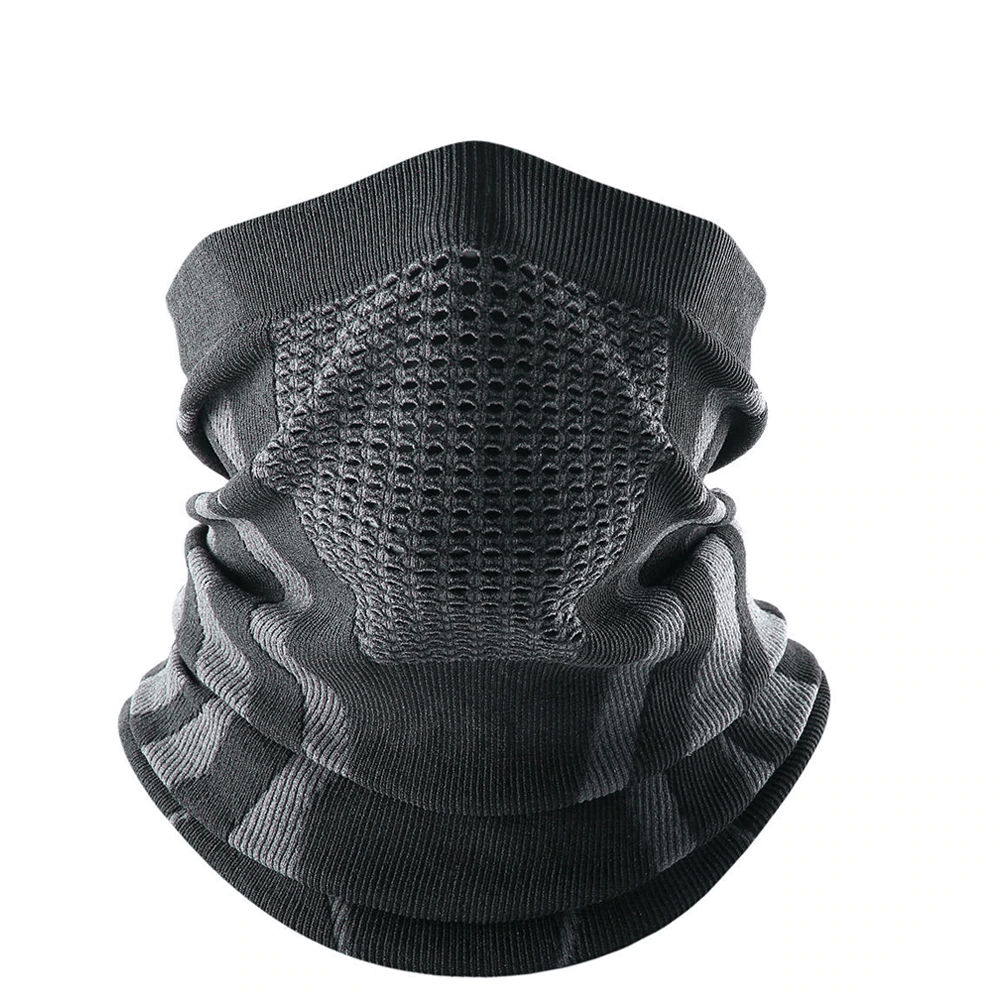 masque tour de cou pour motard, respirant et coupe-vent, polyester, avec ventilation nez et bouche, compatible casque, unisexe