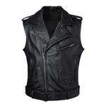 Gilet cuir biker - Thorir - Vignette | Boutique biker