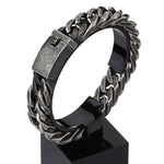 Bracciale biker in acciaio - Elfat - Vignette | Boutique biker