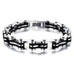 Bracelet biker chaine de moto noir - Vignette | Boutique biker