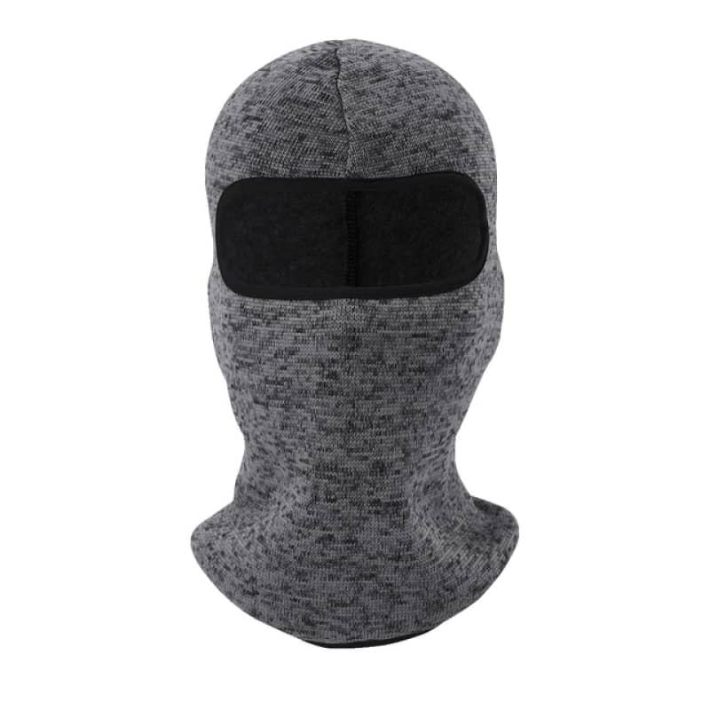 Cagoule moto grise unisexe pour homme et femme, respirante, chaude et confortable sous casque
