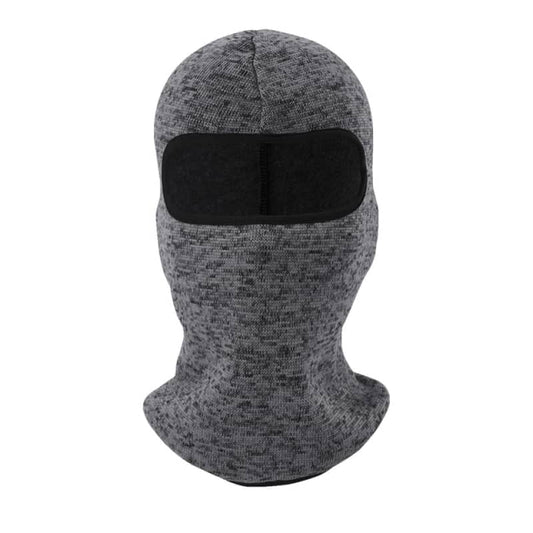 Cagoule moto grise unisexe pour homme et femme, respirante, chaude et confortable sous casque