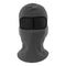 Cagoule moto grise pour homme, chaude et coupe-vent, idéale pour l’hiver, respirante et unisexe