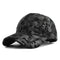 casquette trucker camouflage noir gris pour motard urbain ou biker au look décontracté