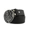 Ceinture biker en cuir avec boucle Loud Pipes Save Lives pour motards