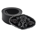 Cintura da motociclista con teschio - Lucky 13 - Vignette | Boutique biker