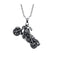 collier moto biker en acier inoxydable 316L pour homme