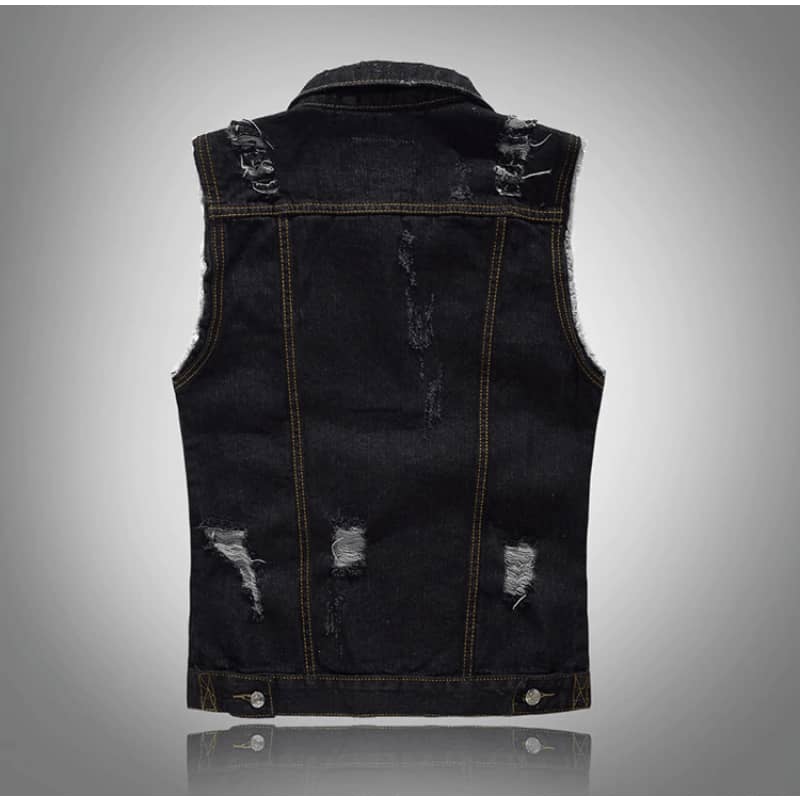 Jeans Moto Kevlar Gilet Mimetico Uomo In Polyamid - Stile Biker Rock, Leggero Per Look Casual E Ribelle Weste Camouflaged Herren - Foto 6