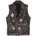 Gilet da motociclista in pelle - Mother Road - Vignette | Boutique biker
