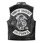 Gilet cuir biker - Sons of anarchy - Vignette | Boutique biker