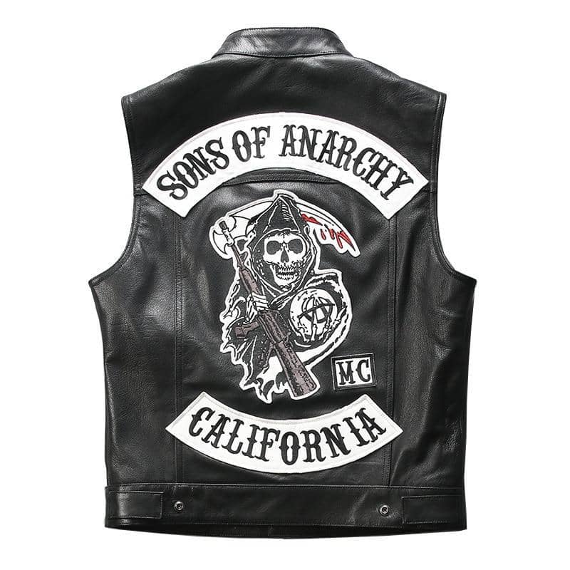 Gilet Cuir Sons Of Anarchy | Boutique biker