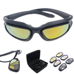 Lunette de soleil moto (Coffret 3 couleurs de lentilles) - Vignette | Boutique biker