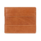 portefeuille en cuir naturel camel pour biker homme avec couture robuste et finition vintage