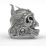 Anello da motociclista - Valkyrie Steel - Vignette | Boutique biker