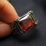 Anello da motociclista - Rubino Ombra - Vignette | Boutique biker