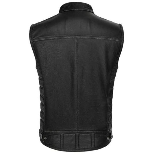 Gilet cuir homme biker | Boutique biker