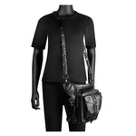 Sacoche de jambe moto en cuir pour femme - Vignette | Boutique biker