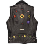 Gilet da motociclista in pelle - Mother Road - Vignette | Boutique biker