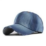 Casquette moto en jean usée - Vignette | Boutique biker