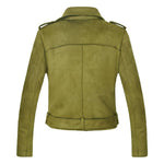 Veste biker femme - Kaki - Vignette | Boutique biker
