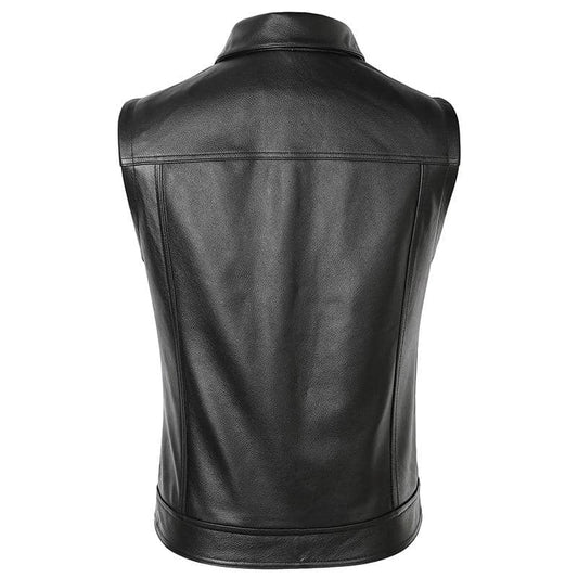 Gilet en cuir homme | Boutique biker