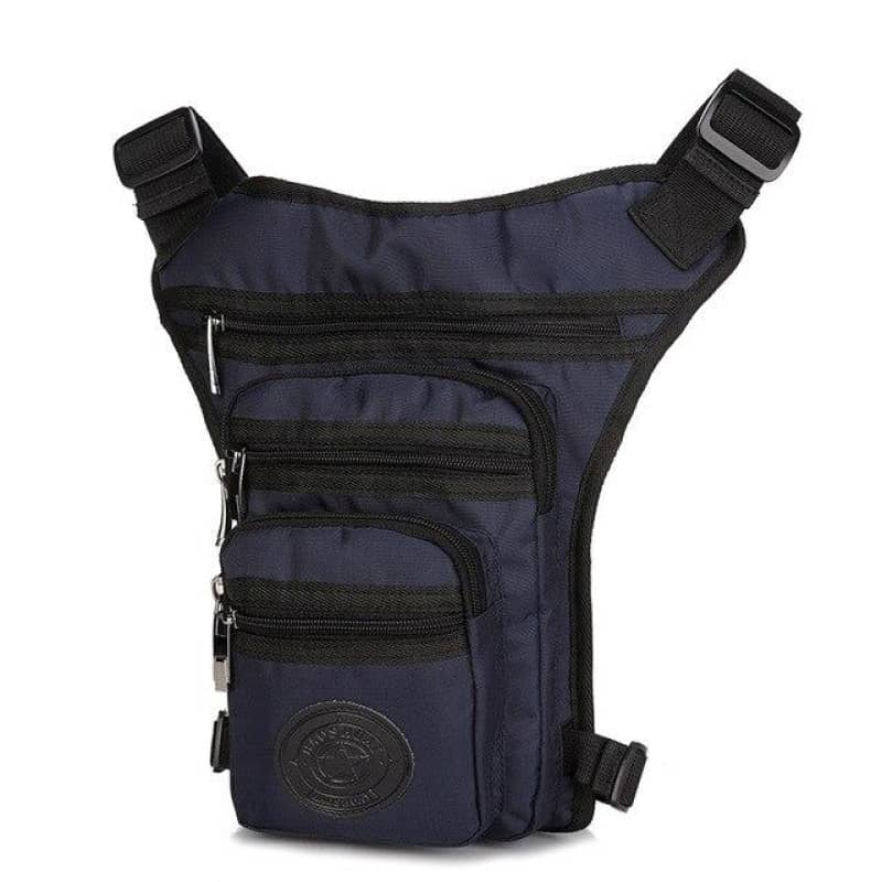 Sacoche De Jambe Moto Réglable Et Imperméable - Pour Homme/femme - Cyclisme, Randonnée, Pêche - 26x26x8 Cm