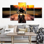 Pintura de motocicleta en 5 partes - Motero callejero - Vignette | Boutique biker