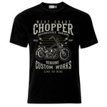 Maglietta da motociclista - Chopper della costa occidentale - Vignette | Boutique biker