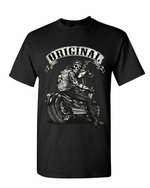 T-shirt de Moto - Original skull Noir - Vignette | Boutique biker
