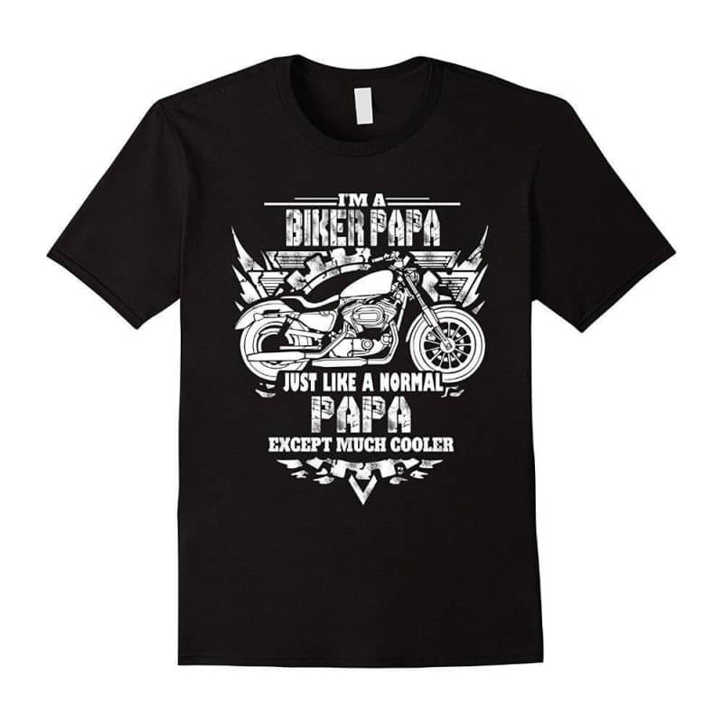 Tee Shirt Papa Motard | Boutique biker