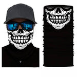Tour de cou moto - Tête de mort souriante - Vignette | Boutique biker