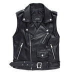 Gilet en cuir pour femme - Vignette | Boutique biker