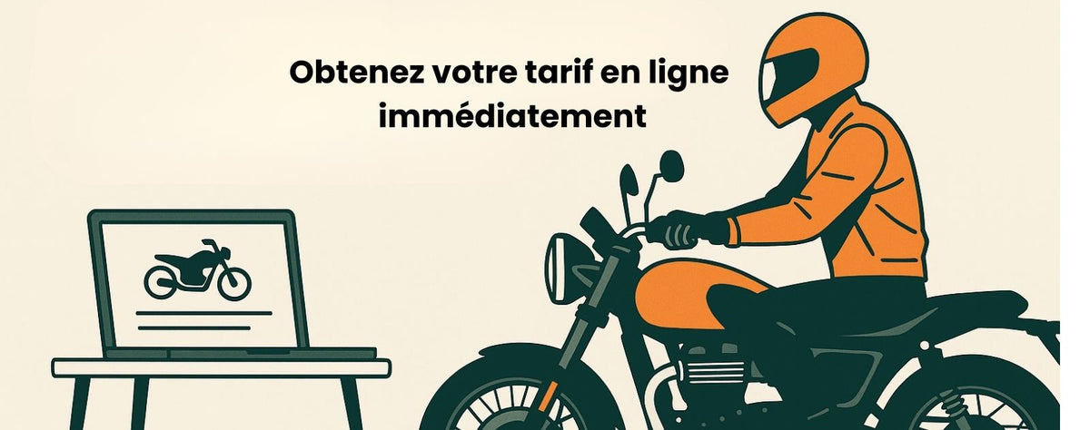 Cotización de seguro de motocicleta: Obtenga su precio en línea de inmediato