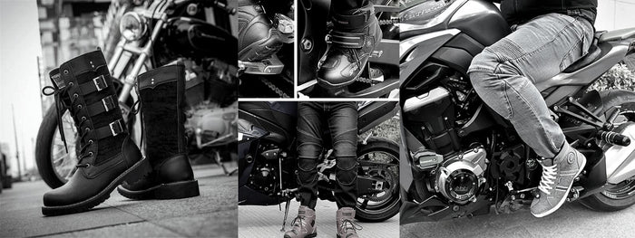 Botte ou chaussure de moto ?