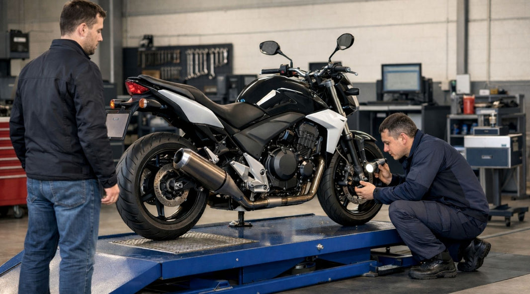 Contrôle technique moto conforme réglementation