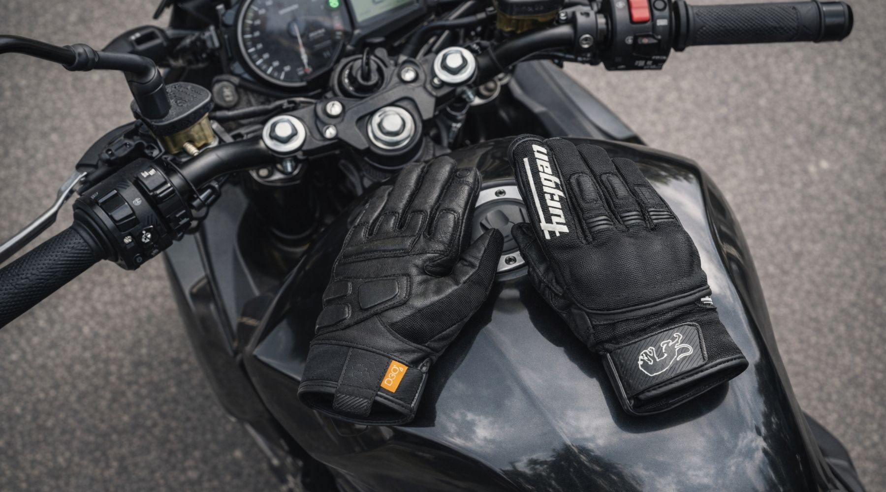 Gants de moto homologués pour la conduite quotidienne