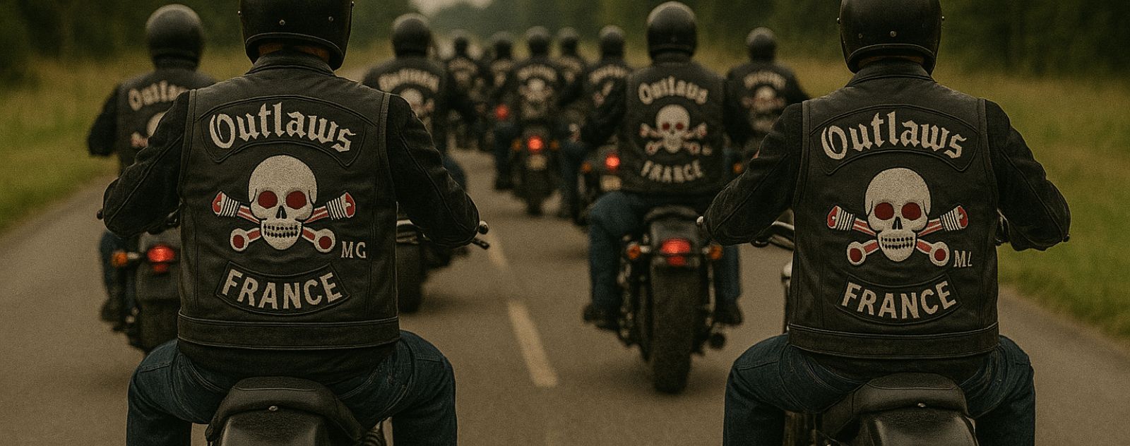 Significations des patchs, signes, abréviations et codes des bikers