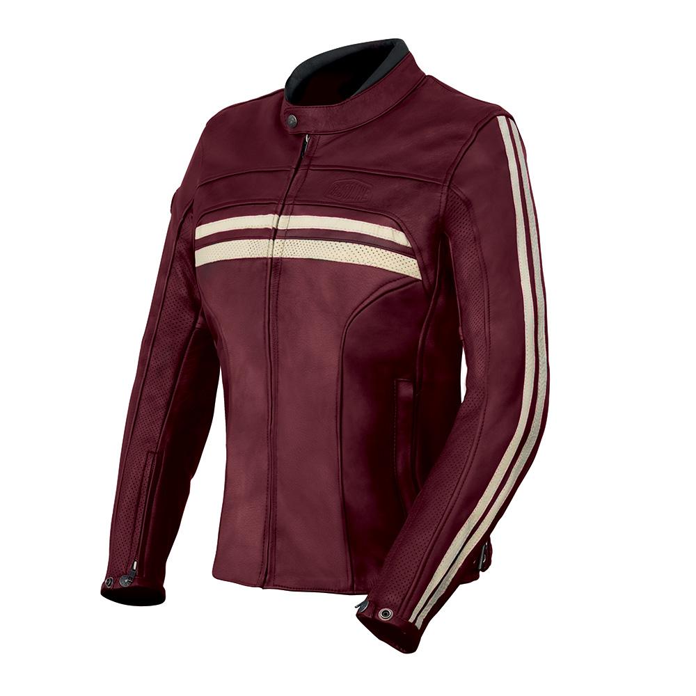 Blouson de moto en cuir - FEMME