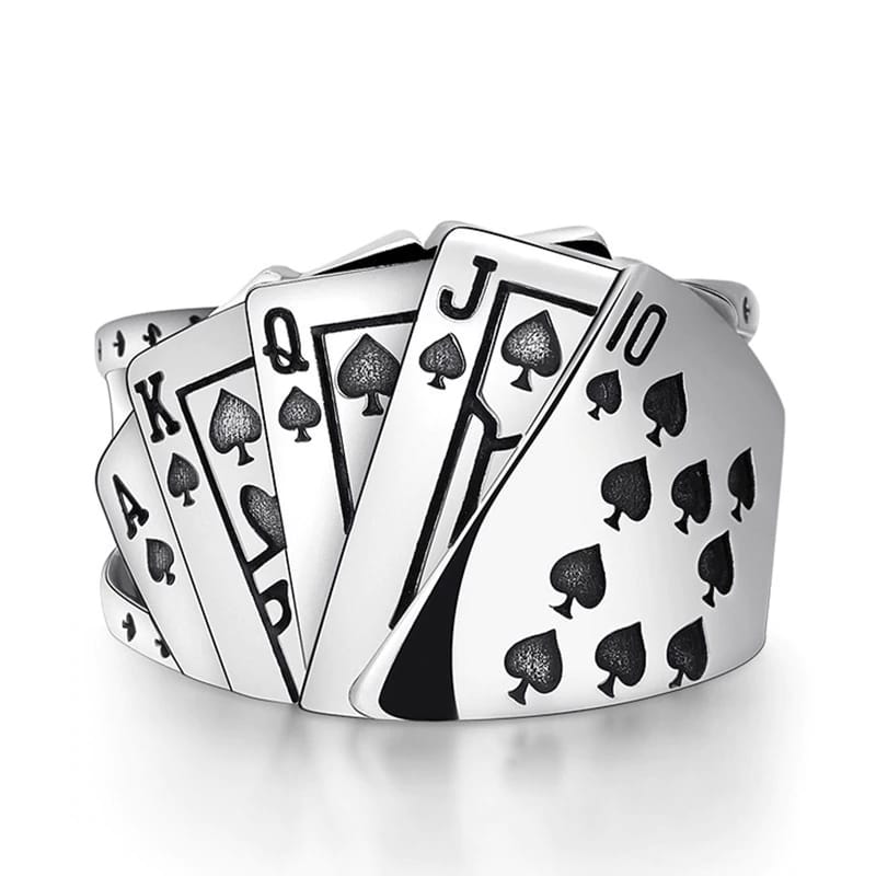 Bracelet Bikers En Argent Massif 925 - Longueur 20 Cm, Poids 30,52 G - Occasion Avec Usure