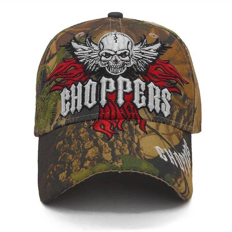 Casquette de moto vintage pour homme
