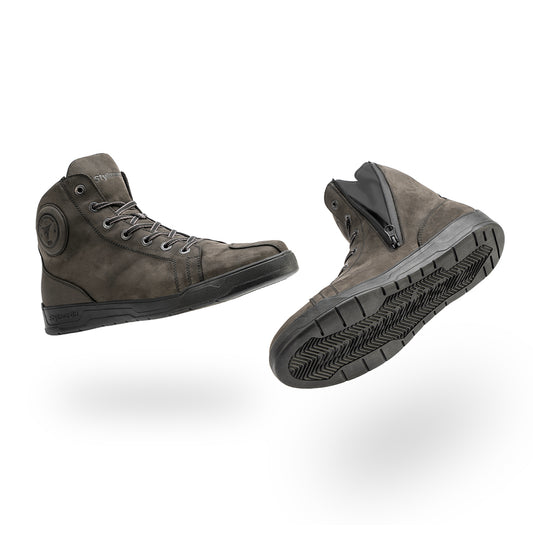Baskets-moto-stylmartin-tank-wp-cuir-nubuck-noir-paire