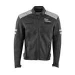 Blouson de moto homologué AA - Rusty Stitches Jack Jari gris - Vignette | Boutique biker