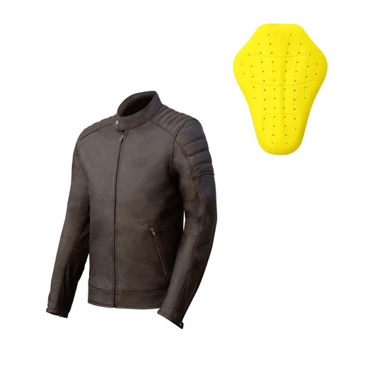 Giacca da motociclista da uomo A - Trophy marrone