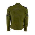 Blouson de moto homologué AA - Rusty Stitches Jack Jari vert - Vignette | Boutique biker