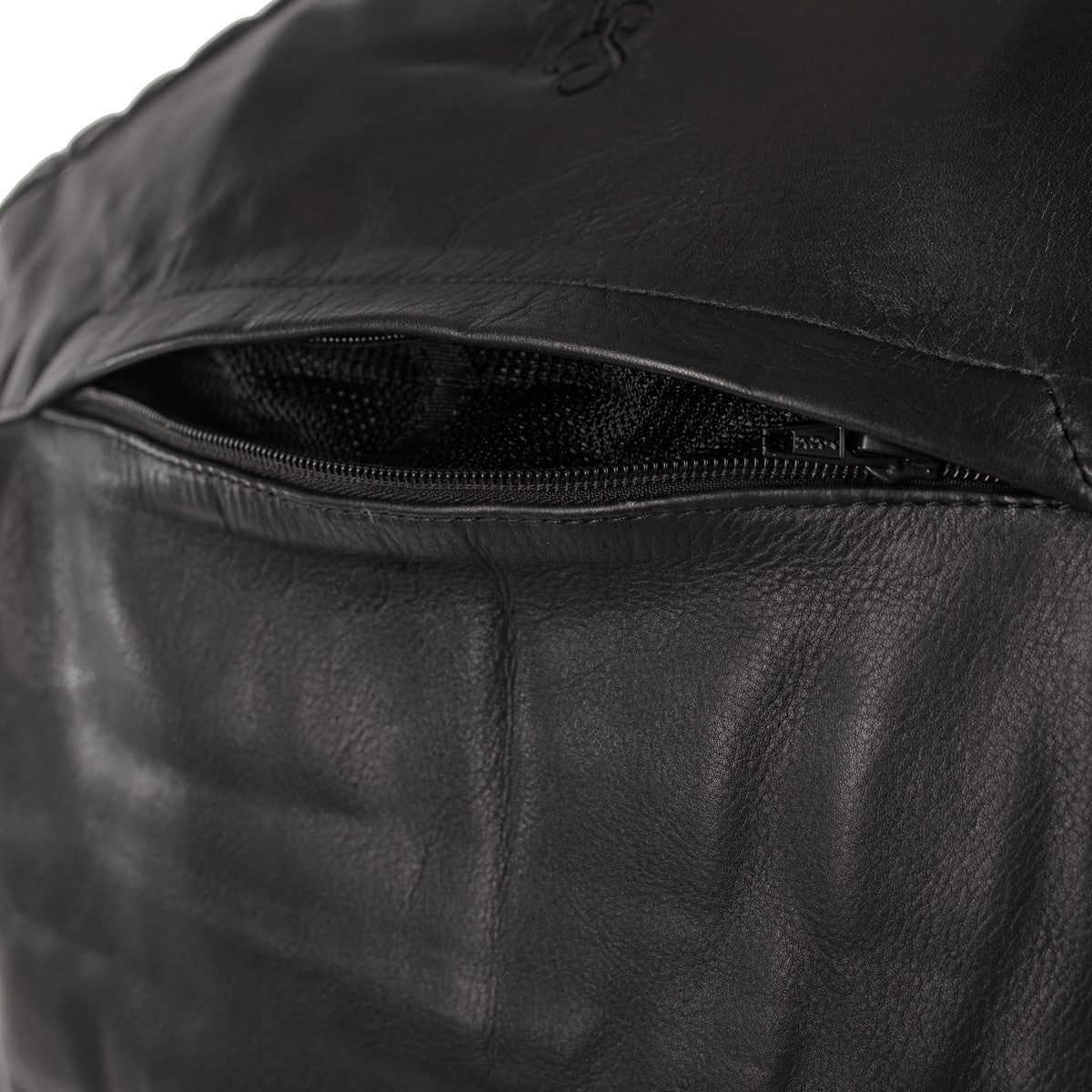 Blouson-moto-homme-cuir-vintage-fermeture